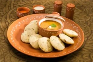 Mini Sambar Idli